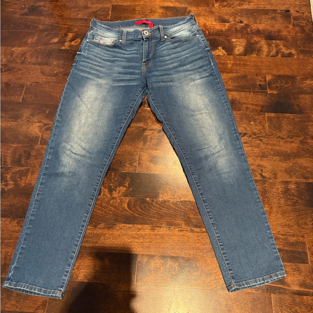 Guess Men's Slim Fit Blue Jeans